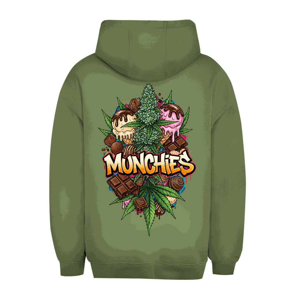 Unisex Oversize Hoodie von Division420 mit lässigem Schnitt und nachhaltigem Baumwollmix