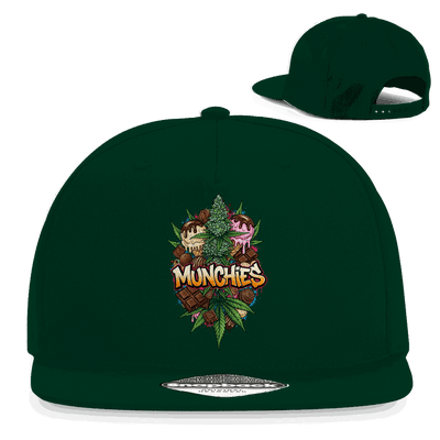 Division420 Snapback Cap Sweet Munchies aus Baumwoll-Twill mit flachem Schirm und Retro-Snapbackverschluss