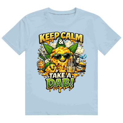 Größentabelle für Division420 Heavy Cotton T-Shirt Take a Dab Streetstyle unisex