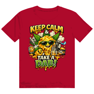 Produkttabelle für Heavy Cotton T-Shirt von Division420 mit Größenangaben