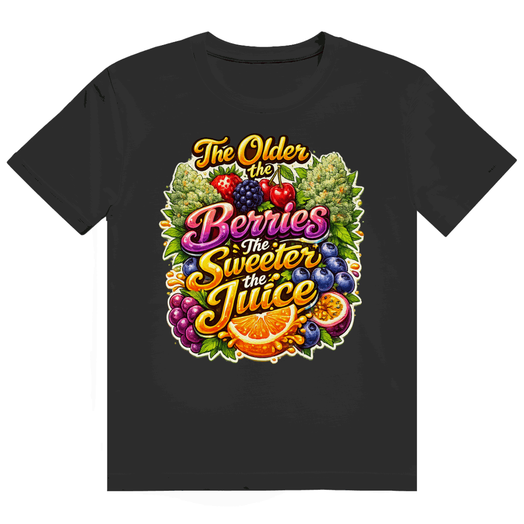 Division420 Heavy Cotton T-Shirt in Sweet Old Berries Farbe mit modernem Tubular Fit und nachhaltiger Baumwolle