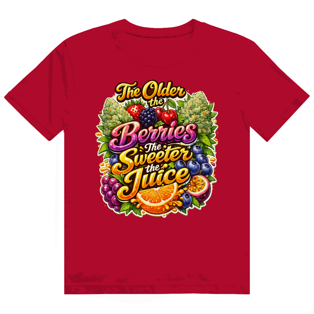 Größentabelle für Heavy Cotton T-Shirt Sweet Old Berries von Division420