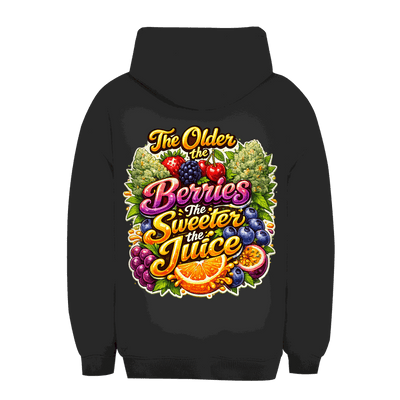 Unisex Oversize Hoodie Sweet Old Berries von Division420 mit entspanntem Urban Style und nachhaltiger Baumwolle