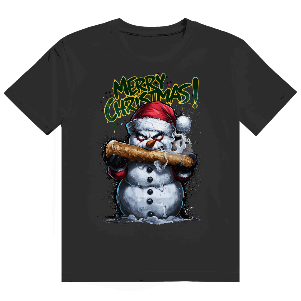 Größentabelle für Heavy Cotton T-Shirt The Snowman von Division420