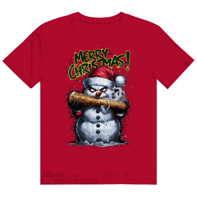Größentabelle für das Heavy Cotton T-Shirt The Snowman von Division420