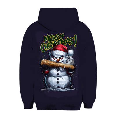 Unisex Oversize Hoodie The Snowman von Division420 mit urbanem Style und nachhaltiger Baumwolle