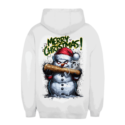 Unisex Oversize Hoodie The Snowman urbaner Style Komfort nachhaltig Baumwolle Polyester