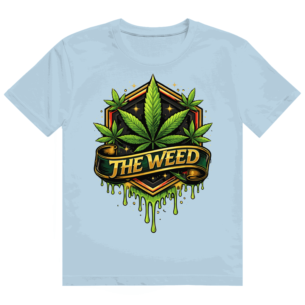 Heavy Cotton T-Shirt aus 100 % US-Baumwolle mit klassischem Rippkragen und verbesserter Komforttechnologie