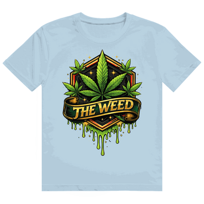 Heavy Cotton T-Shirt aus 100 % US-Baumwolle mit klassischem Rippkragen und verbesserter Komforttechnologie