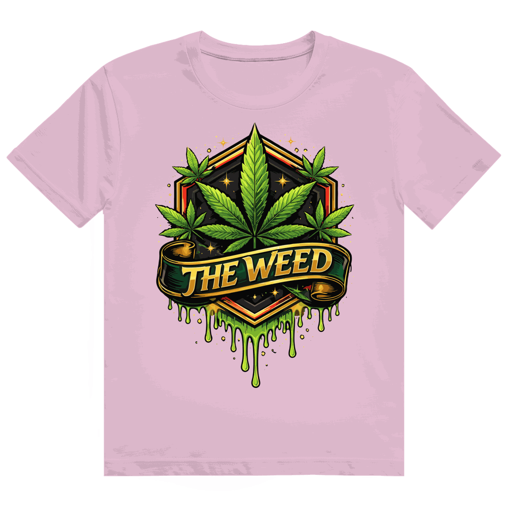 Schwarzes Heavy Cotton T-Shirt aus 100 % US-Baumwolle mit klassischem Rippkragen und nachhaltiger Produktion