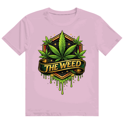 Schwarzes Heavy Cotton T-Shirt aus 100 % US-Baumwolle mit klassischem Rippkragen und nachhaltiger Produktion
