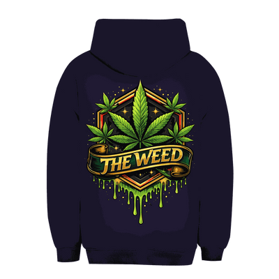 Unisex Oversize Hoodie The Weed von Division420 in urbanem Style und nachhaltiger Baumwollmischung