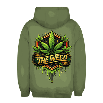 Unisex Oversize Hoodie The Weed von Division420 in urbanem Style und nachhaltiger Baumwollmischung