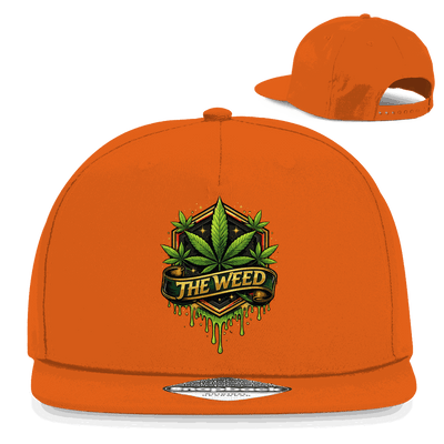 Division420 Snapback Cap The Weed aus Baumwoll-Twill mit Retro-Snapback und urbanem Streetwear-Design