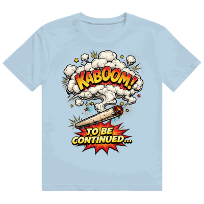 Division420 Heavy Cotton T-Shirt in Weiß mit klarem Design und nachhaltiger Baumwolle