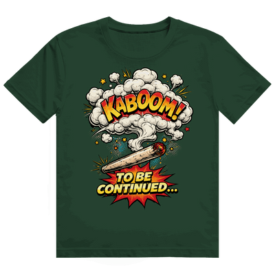 Division420 Heavy Cotton T-Shirt To be continued in modernem Tubular Fit aus nachhaltiger Baumwolle