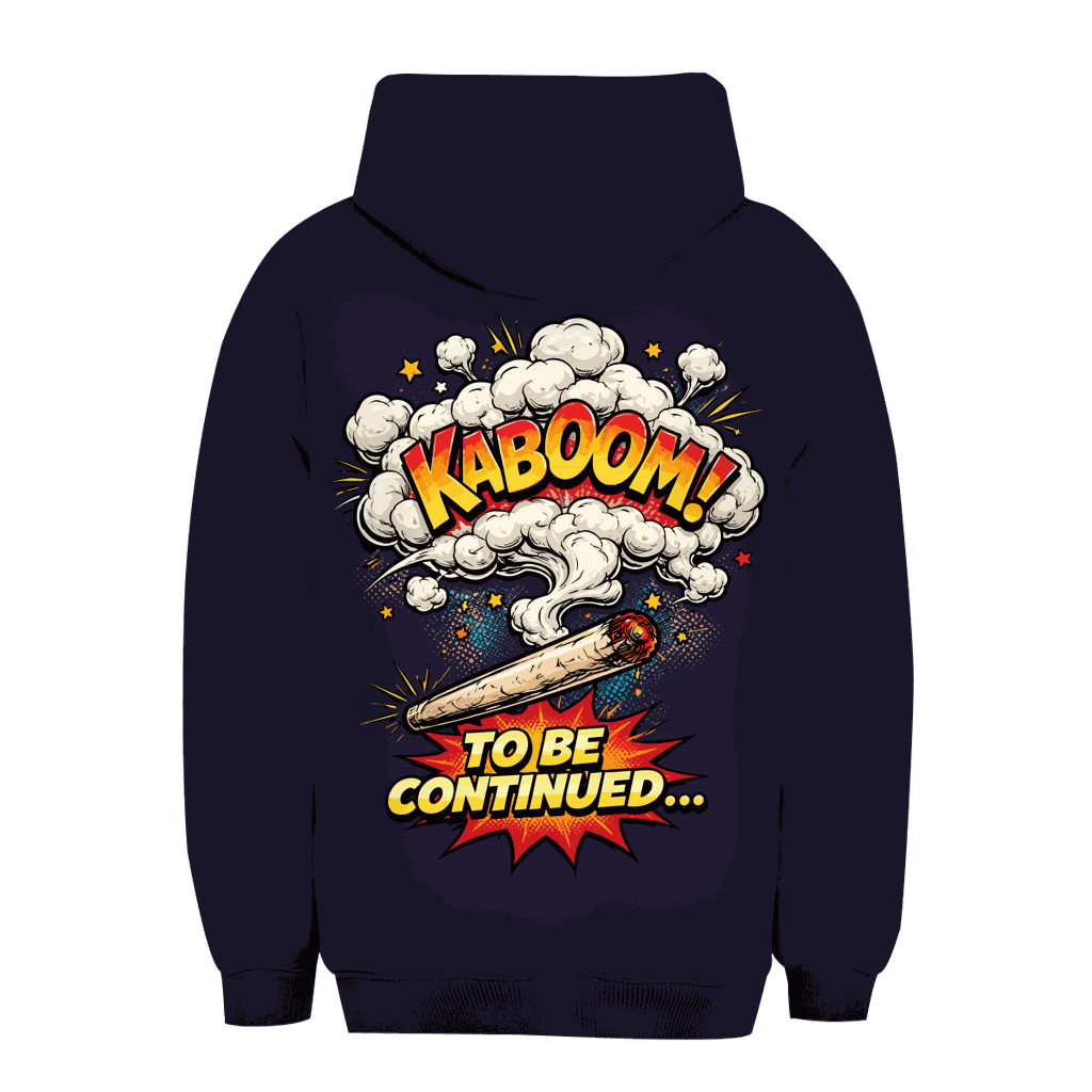 Unisex Oversize Hoodie von Division420 mit Kapuze und Kängurutasche in urbanem Stil