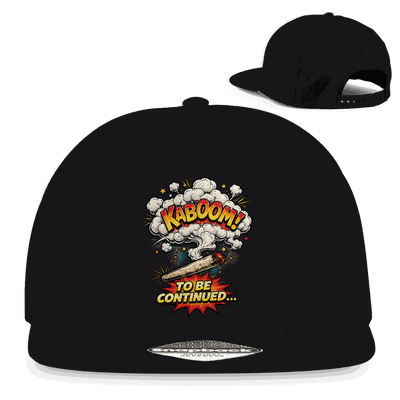 Division420 Snapback Cap To be continued 5-Panel Baumwoll-Twill Streetwear mit Retro-Snapback-Verschluss