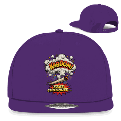 Division420 Snapback Cap urbanes 5-Panel Design mit flachem Schirm und Snapback-Verschluss