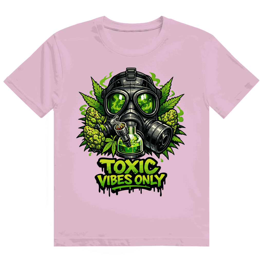 Größentabelle für Heavy Cotton T-Shirt Toxic Vibes Only von Division420
