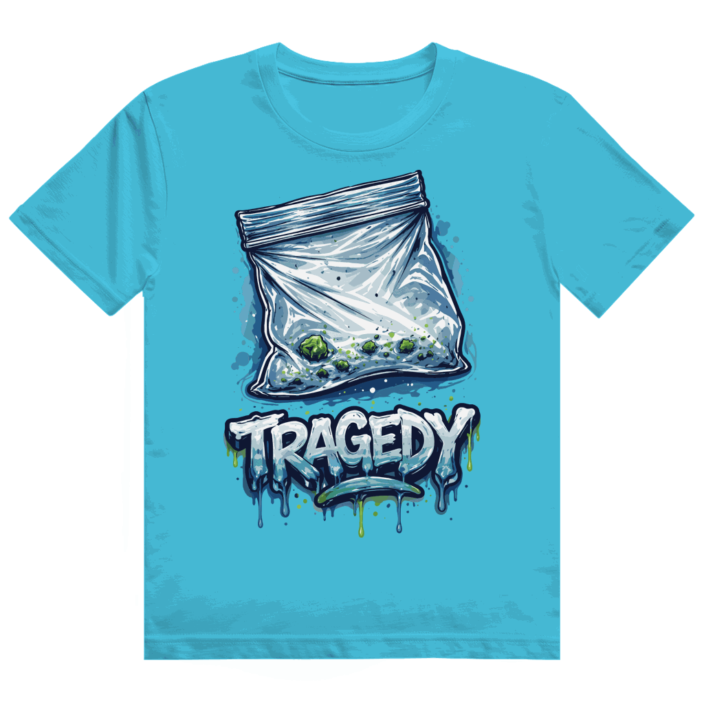 Size Chart des Heavy Cotton T-Shirts von Division420 in verschiedenen Größen
