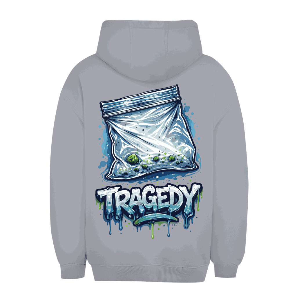 Unisex Oversize Hoodie von Division420 mit Kängurutasche und verstellbarer Kapuze in urbanem Stil