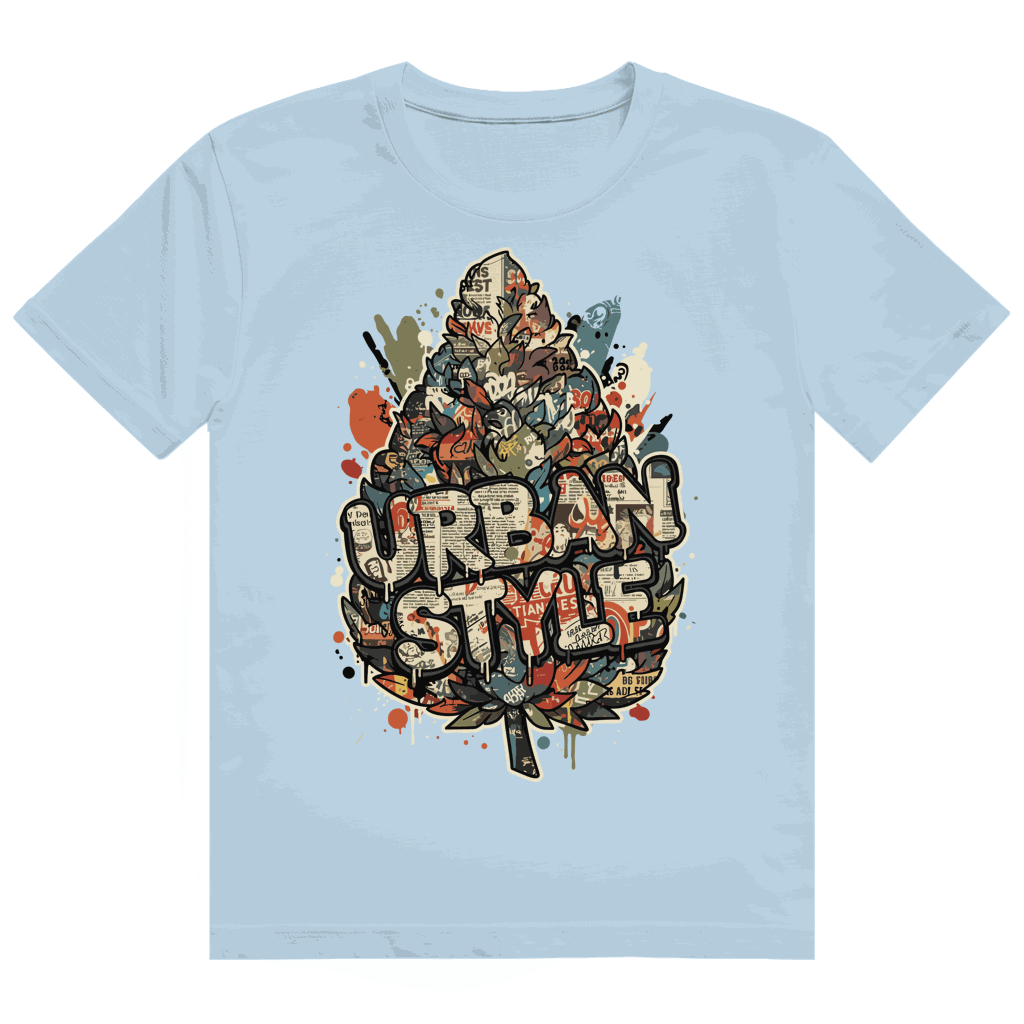 Division420 Heavy Cotton T-Shirt mit Urban Style Art Print und nachhaltiger Baumwolle