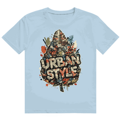 Division420 Heavy Cotton T-Shirt mit Urban Style Art Print und nachhaltiger Baumwolle