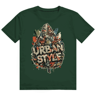 Heavy Cotton T-Shirt von Division420 in Urban Style mit robustem Rippkragen und entspanntem Tubular Fit