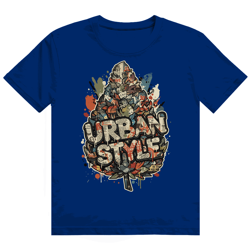 Size Chart des Division420 Heavy Cotton T-Shirts mit Urban Style Art Print