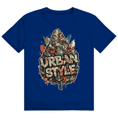 Size Chart des Division420 Heavy Cotton T-Shirts mit Urban Style Art Print