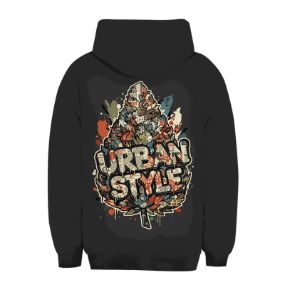 Unisex Oversize Hoodie Urban Style Art Print von Division420 mit Kapuze und Kängurutasche