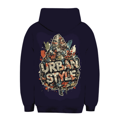 Unisex Oversize Hoodie Urban Style Art Print von Division420 mit Kapuze und Kängurutasche