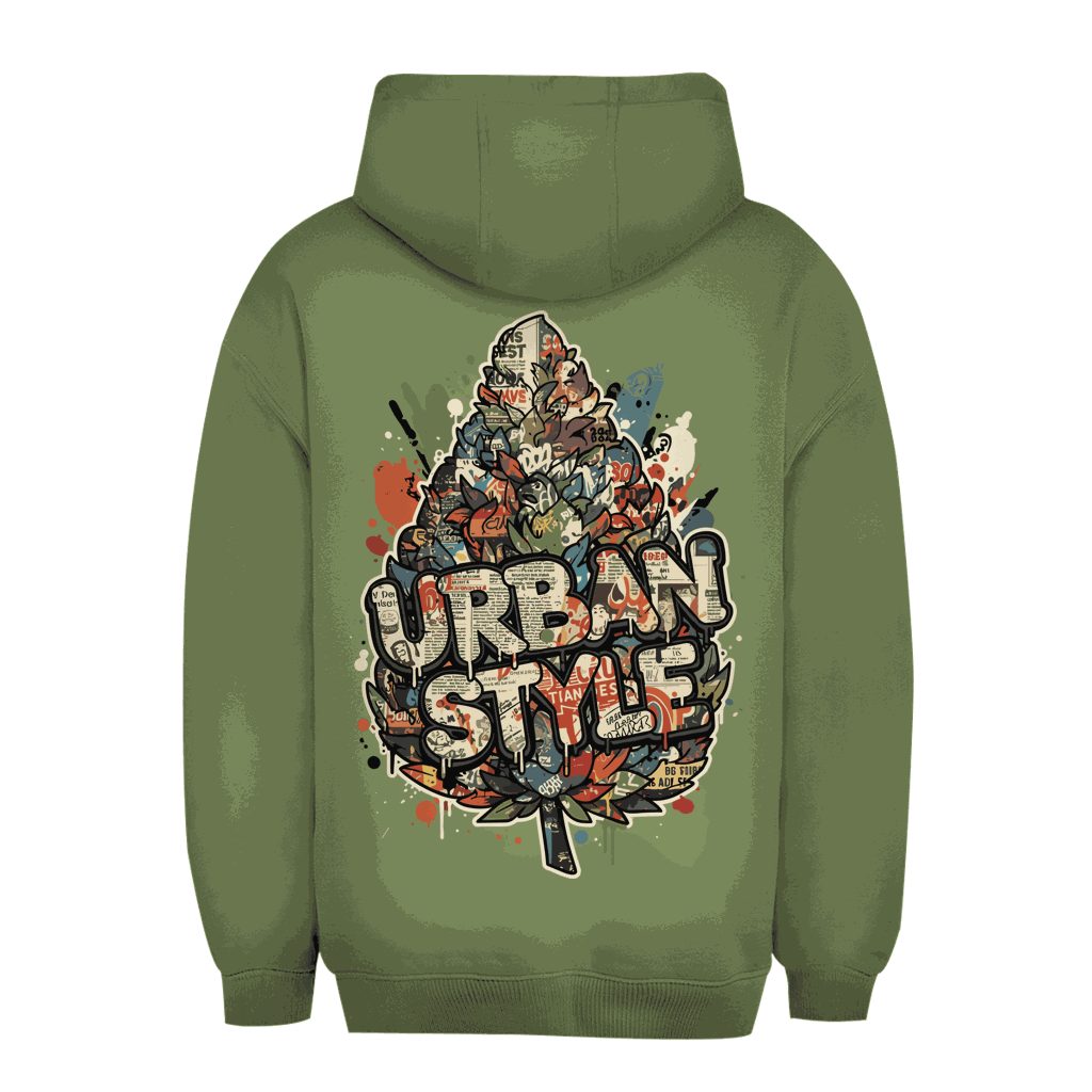 Unisex Oversize Hoodie von Division420 mit urbanem Style und bequemem Schnitt