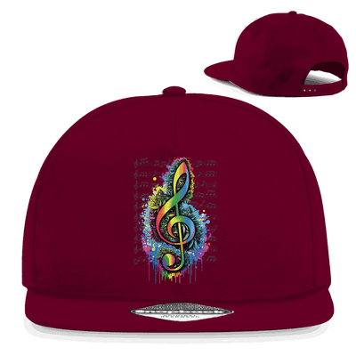 Snapback Rapper Cap - Weed and Music | Division420®