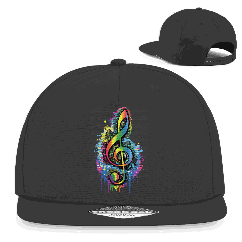 Snapback Rapper Cap - Weed and Music | Division420®