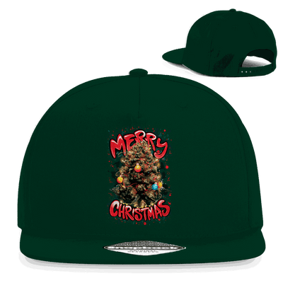 Snapback Rapper Cap Weed - Christmas Tree | Division420®