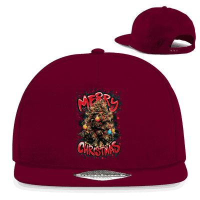 Snapback Rapper Cap Weed - Christmas Tree | Division420®