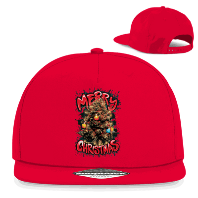 Snapback Rapper Cap Weed - Christmas Tree | Division420®
