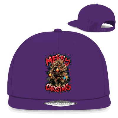 Snapback Rapper Cap Weed - Christmas Tree | Division420®