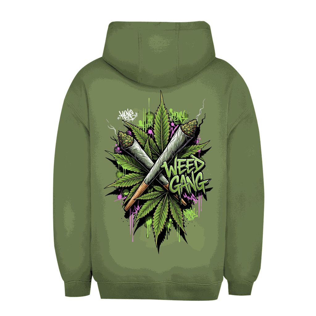 Unisex Oversize Hoodie von Division420 mit urbanem Style und nachhaltiger Baumwolle