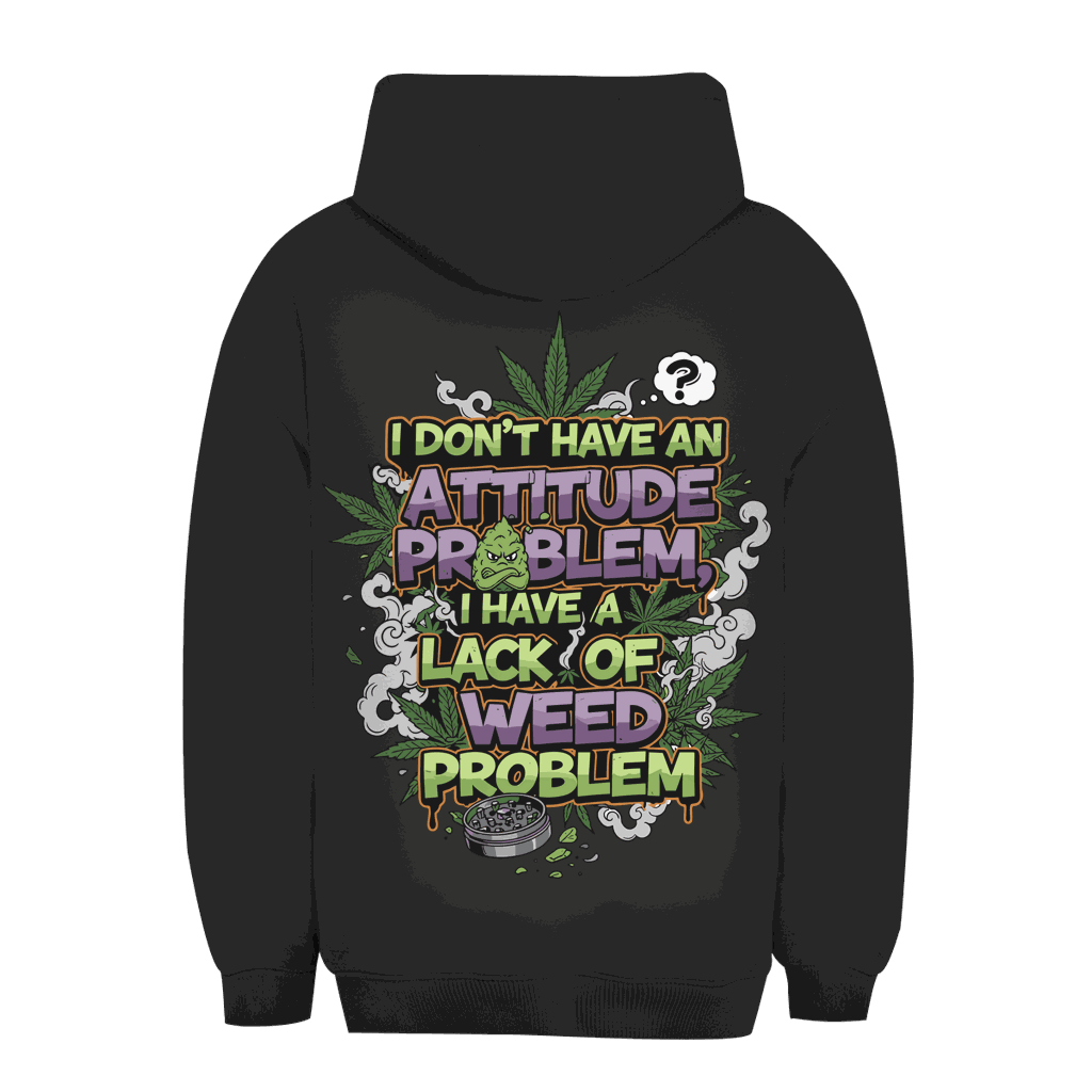 Unisex Oversize Hoodie in Schwarz mit Cannabis-Motiv und entspanntem urbanen Look von Division420