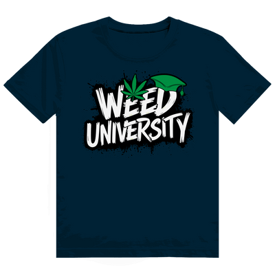 Größentabelle für das Division420 Heavy Cotton T-Shirt Weed University aus nachhaltiger Baumwolle