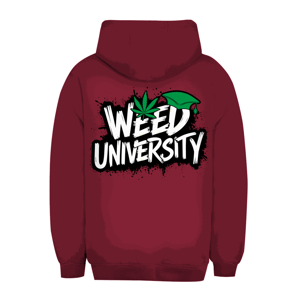 Unisex Oversize Hoodie von Division420 mit Kapuze und Kängurutasche in urbanem Stil