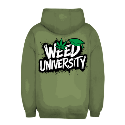 Unisex Oversize Hoodie von Division420 mit Kordelzug und Kängurutasche in urbanem Stil