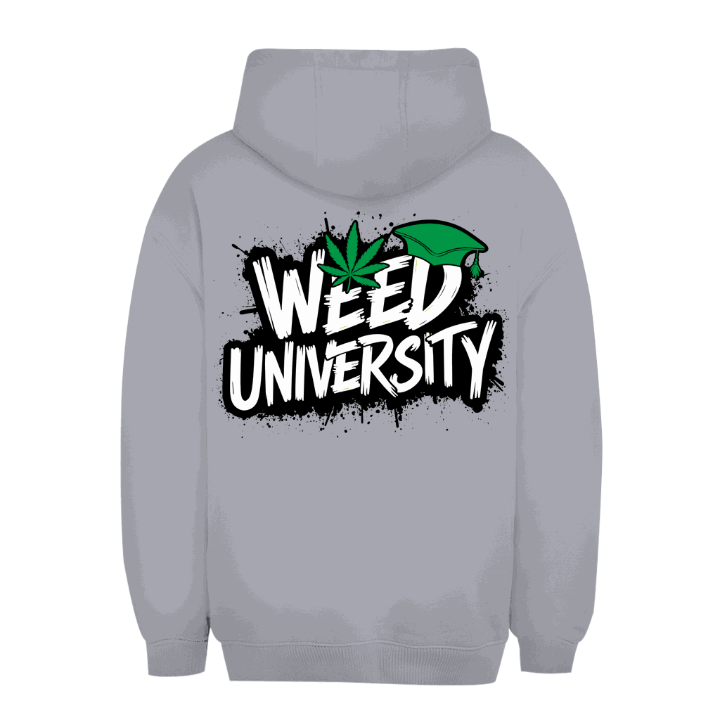 Unisex Oversize Hoodie von Division420 in urbanem Style mit Kapuze und Kängurutasche