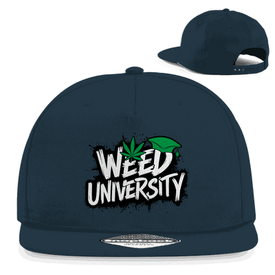 Snapback Rapper Cap aus Baumwoll-Twill mit flachem Schirm und Retro-Snapbackverschluss von Division420