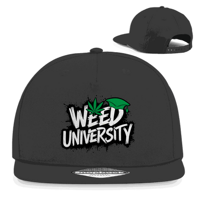 Division420 Snapback Rapper Cap in klassischem 5-Panel Design mit flachem Schirm und authentischem Aufkleber