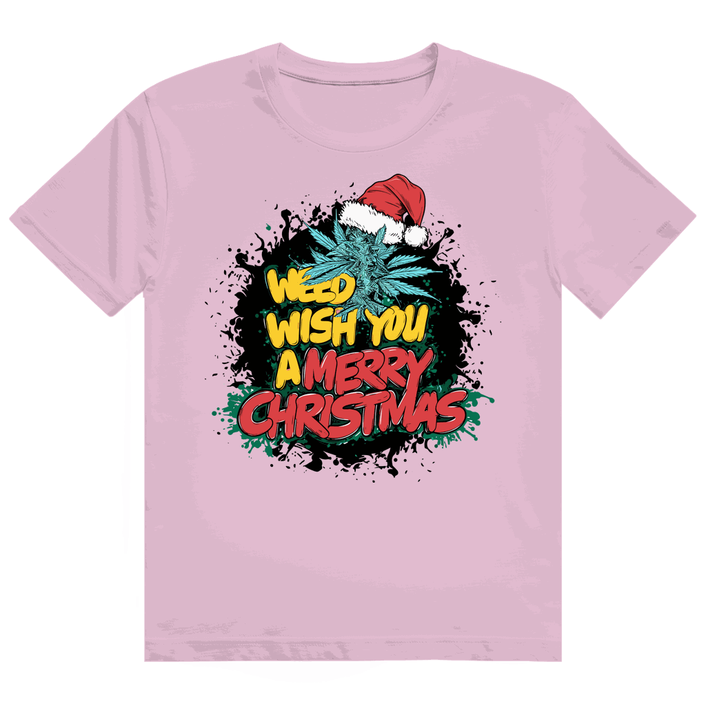 Division420 Heavy Cotton T-Shirt Weed wish you mit nachhaltiger Baumwolle und lockerem Tubular Fit