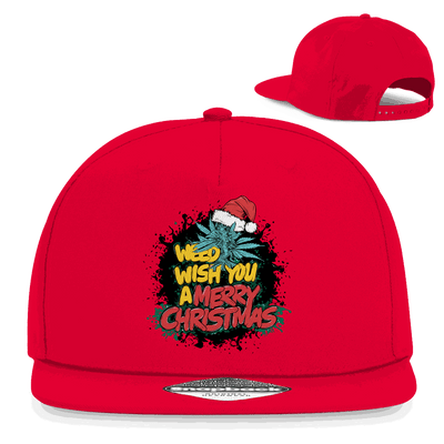 Division420 Snapback Cap mit Weed wish you Motiv in klassischem 5-Panel Design und flachem Schirm